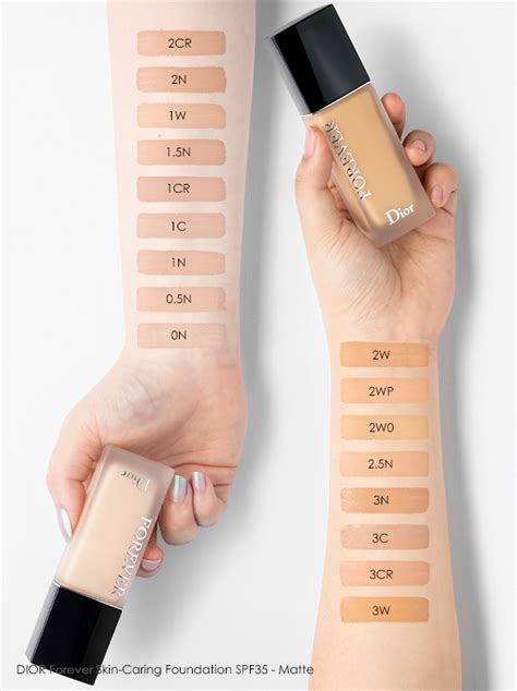 dior forever 2.5|dior forever foundation color chart.